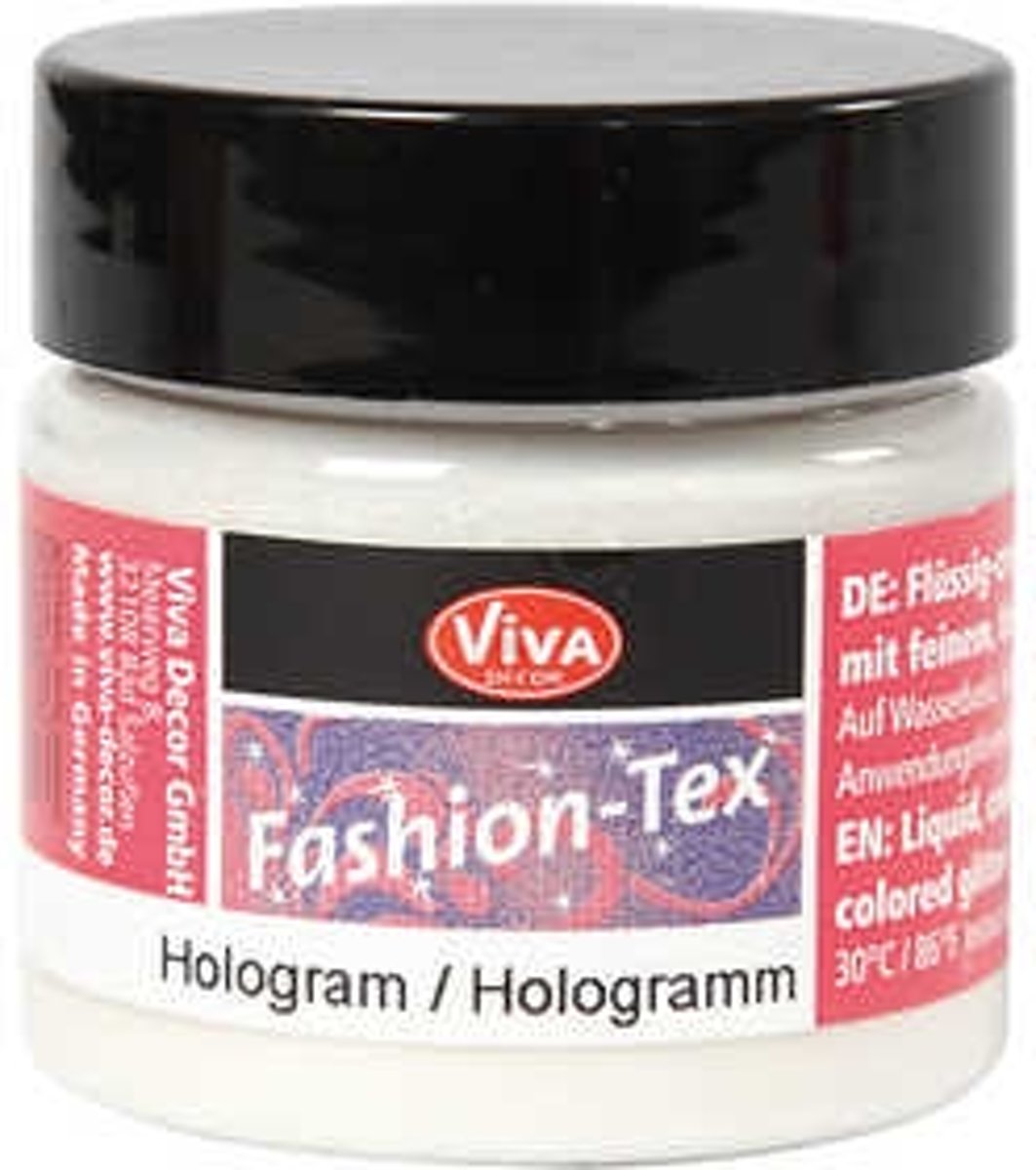 Fashion-Tex textielverf, hologram, 45ml [HOB-26947]